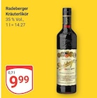 Kräuterlikör im Angebot bei GLOBUS in Leipzig Kräuterlikör Angebote von Radeberger bei GLOBUS Leipzig für 9,99 €