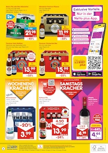 Warsteiner im Netto Marken-Discount Prospekt "DER ORT, AN DEM DU IMMER AUSGEZEICHNETE PREISE FINDEST." mit 2 Seiten (Lahr (Schwarzwald))