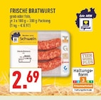 Aktuelles Frische Bratwurst grob Angebot bei Marktkauf in Bielefeld ab 2,69 €