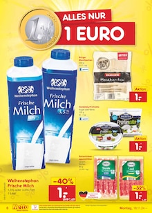 Milch im Netto Marken-Discount Prospekt "Aktuelle Angebote" mit 51 Seiten (Freiburg (Breisgau))