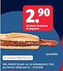Bratwurst im Baguette Angebote bei Segmüller Kempten für 2,90 €