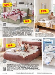 Boxspringbett Angebot & Preis im aktuellen Höffner Prospekt Boxspringbett Angebot im aktuellen Höffner Prospekt auf Seite 10