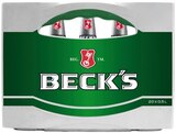 REWE - Beck’s Pils Angebot im Prospekt Beck’s Pils bei REWE im Prospekt "" für 10,49 €