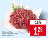 Rinderhackfleisch Angebote bei Marktkauf Friedrichshafen für 1,29 €