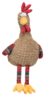 TRIXIE - JOUET PELUCHE COQ POUR CHIEN - 60CM en promo chez Animalis Strasbourg à 11,28 €