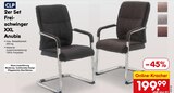 2er Set Freischwinger XXL Anubis von CLP für 199,99 € bei Netto Marken-Discount im Angebot 2er Set Freischwinger XXL Anubis von CLP im aktuellen Netto Marken-Discount Prospekt