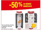 -50% de remise immédiate sur la gamme moules à gâteaux silicone Silitop - 5five en promo chez Carrefour Dijon