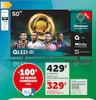 TÉLÉVISEUR 50" QLED 4K - HISENSE - Hyper U à Périgueux TÉLÉVISEUR 50" QLED 4K - HISENSE en promo chez Hyper U Périgueux à 329,00 €