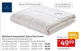 Aktuelle Bettdecke Angebote bei XXXLutz Möbelhäuser in Moers Aktuelles Billerbeck Sommerbett „Natur Plus Fresh“ Angebot bei XXXLutz Möbelhäuser in Moers ab 49,99 €
