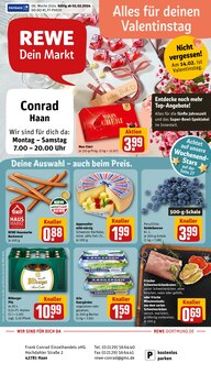 Rewe Hochdahler Straße 2 in 42781 Haan Öffnungszeiten, Adresse
