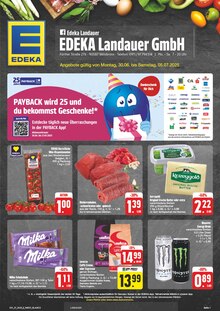 EDEKA Prospekt der Woche "Wir lieben Lebensmittel!" Seite 1, 30.06.2025 bis 05.07.2025 für Veitsbronn Aktueller EDEKA Prospekt "Wir lieben Lebensmittel!" Seite 1 von 28 Seiten für Veitsbronn