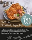 Aktuelles XXXLutz Schnitzel „Jäger Art“ Gutschein Angebot bei XXXLutz Möbelhäuser in Bremen ab 7,90 €