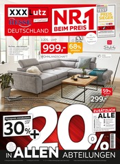 Aktueller XXXLutz Möbelhäuser Prospekt mit Wohnzimmer, "XXXLutz Deutschland - Nr. 1 beim Preis", Seite 1