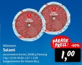 Konsum - Salami Angebot im Prospekt Salami bei Konsum im Prospekt "" für 1,00 €