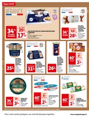 Promos Bûche De Chèvre dans le catalogue "Fêtons Noël" de Auchan Hypermarché à la page 16