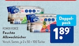Feuchte Allzwecktücher von POWER FORCE für 1,89 € bei ALDI SÜD im Angebot Feuchte Allzwecktücher von POWER FORCE im aktuellen ALDI SÜD Prospekt
