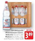 Mineralwasser Classic Naturelle Angebote von Q4 Aktivquelle bei EDEKA Heidelberg für 3,49 €