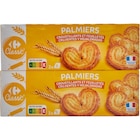 Palmiers croustillants et feuilletés - CARREFOUR CLASSIC' - Carrefour à Aulnay-sous-Bois Palmiers croustillants et feuilletés - CARREFOUR CLASSIC' en promo chez Carrefour Aulnay-sous-Bois à 1,29 €