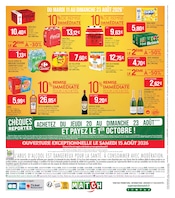 Promos Bière dans le catalogue "ACHETEZ EN GROS ÉCONOMISEZ EN GRAND !" de Supermarchés Match Bière en promo dans le catalogue Supermarchés Match à la page 4