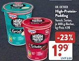 High-Protein-Pudding Grieß im ALDI SÜD Prospekt High-Protein-Pudding Grieß von Dr. Oetker im aktuellen ALDI SÜD Prospekt für 1,99 €