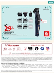 Offre Tondeuse multifonction dans le catalogue Auchan Hypermarché du moment à la page 35