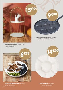 Promotion Crêpière dans le prospectus B&M, valable du 21/01/2026 au 03/02/2026 Promo Crêpière dans le catalogue B&M du moment à la page 14