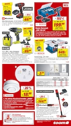 Bosch staubsauger Angebot im aktuellen toom Baumarkt Prospekt auf Seite 15