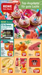 REWE Prospekt für Stein mit 35 Seiten REWE Prospekt "Dein Markt" für Stein, 35 Seiten, 24.02.2025 - 01.03.2025
