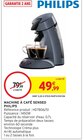 Machine à café Senseo - Philips en promo chez Intermarché Pau à 49,99 €