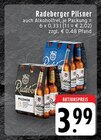 Aktuelle Radeberger Angebote bei EDEKA in Mönchengladbach Aktuelles Pilsner Angebot bei EDEKA in Mönchengladbach ab 3,99 €