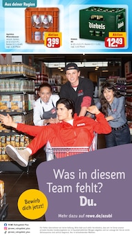 Mineralwasser im REWE Prospekt "Dein Markt" mit 35 Seiten (Duisburg)