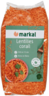 Promo Lentilles corail - 500 g à 2,25 € dans le catalogue NaturéO à Chartres