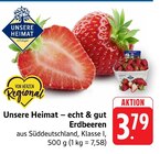 Erdbeeren bei EDEKA im Prospekt "" für 3,79 €