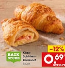 Käse-Schinken-Croissant Angebote von BACK STUBE bei Netto Marken-Discount Hagen für 0,69 €