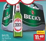 Pils im Angebot bei Netto Marken-Discount in Völklingen Pils Angebote von Beck's bei Netto Marken-Discount Völklingen für 11,49 €