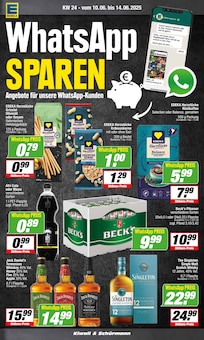 Jack Daniels im EDEKA Prospekt "Aktuelle Angebote" mit 20 Seiten (Osnabrück)