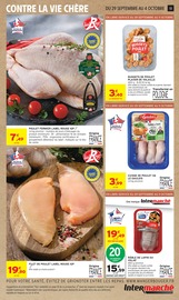 Promos Poulet dans le catalogue "Intermarché" de Intermarché Super Poulet en promo dans le catalogue Intermarché Super à la page 13