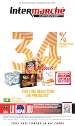 Prospectus Intermarché à Vars, "34% EN AVANTAGE CARTE SUR UNE SÉLECTION DE PRODUITS", 12 pages, 22/07/2025 - 03/08/2025