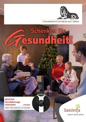 Aktueller GZL Gesundheitszentrum am Löwen GmbH Prospekt mit Massagegerät, "Schenken Sie Gesundheit!", Seite 1