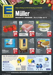 Aktueller EDEKA Supermärkte Prospekt für Dinkelsbühl: Wir lieben Lebensmittel! mit 8} Seiten, 10.03.2025 - 15.03.2025