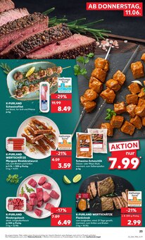 Rindfleisch im Kaufland Prospekt "Hier bin ich richtig" mit 59 Seiten (Hamburg)