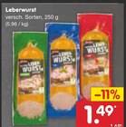 Leberwurst Angebote bei Netto Marken-Discount Fürth für 1,49 €