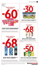Prix et réduction Perrier dans le prospectus Intermarché en cours Offre Perrier dans le catalogue Intermarché du moment à la page 3
