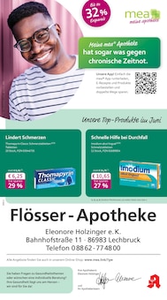 Aktueller mea - meine apotheke Prospekt (Lechbruck (See), 4 Seiten zum blättern mea - meine apotheke Prospekt Unsere Juni-Angebote mit 4 Seiten