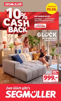 Sitzmöbel im Segmüller Prospekt "Zum Glück gibt’s Segmüller - Glück ist, wenn der Preis sitzt" mit 4 Seiten (Darmstadt)
