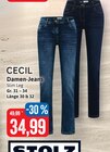 Damen-Jeans Slim Leg Angebote von Cecil bei Kaufhaus Stolz Cuxhaven für 34,99 €