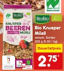 Netto Marken-Discount Kummerow - Bio Knusper Müsli Angebot im Prospekt Bio Knusper Müsli bei Netto Marken-Discount im Kummerow Prospekt für 2,75 €