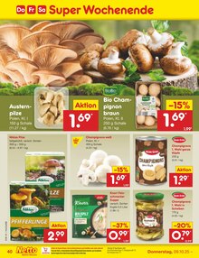 Pfifferlinge im Netto Marken-Discount Prospekt "Aktuelle Angebote" mit 59 Seiten (Braunschweig)