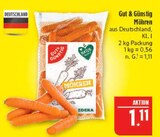 Möhren im Angebot bei Marktkauf in Görlitz Möhren Angebote von Gut & Günstig bei Marktkauf Görlitz für 1,11 €