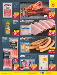 Netto Marken-Discount Mettwurst im Prospekt 